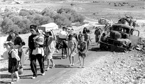 Palestijnse vluchtelingen 1948 - publiek domein