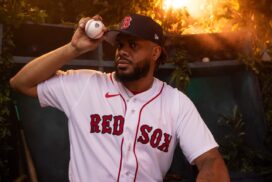 Kenley Jansen, closer van de Boston Red Sox