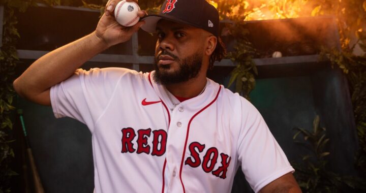 Kenley Jansen, closer van de Boston Red Sox