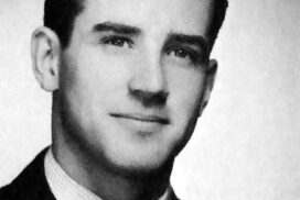 Joe Biden in 1965 edition of Blue Hen Yearbook, University of Delaware, rechtenvrije foto, Wikimedia Commons