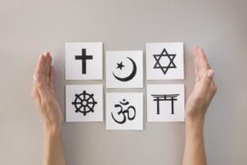 Verschillende religieuze symbolen, freepik.com